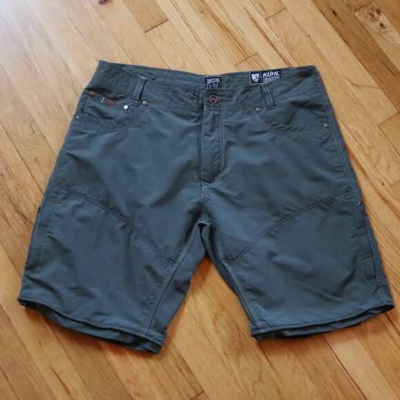 KUHL Pants Mens 36x30 Green Khaki STEALTH Convertible NYLON Hiking Outdoors - Picture 7 of 10